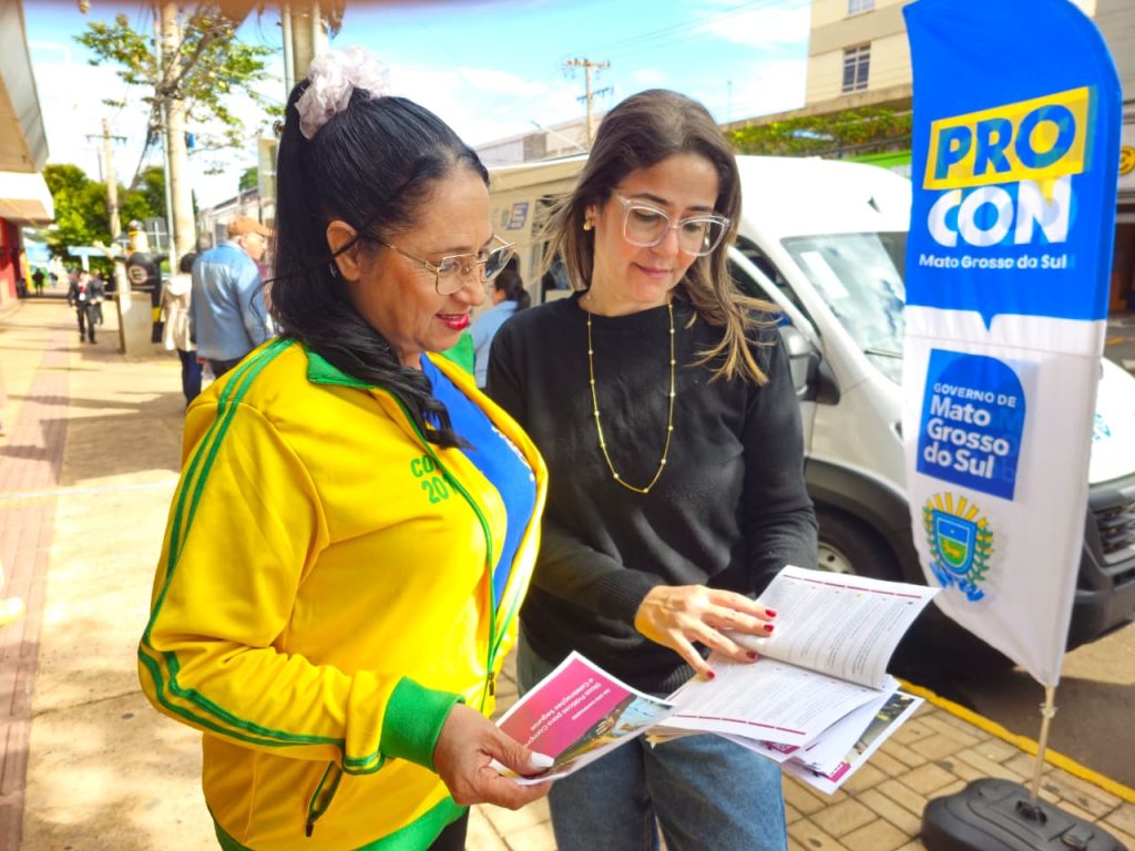 Atendimento do Procon na Expomara.